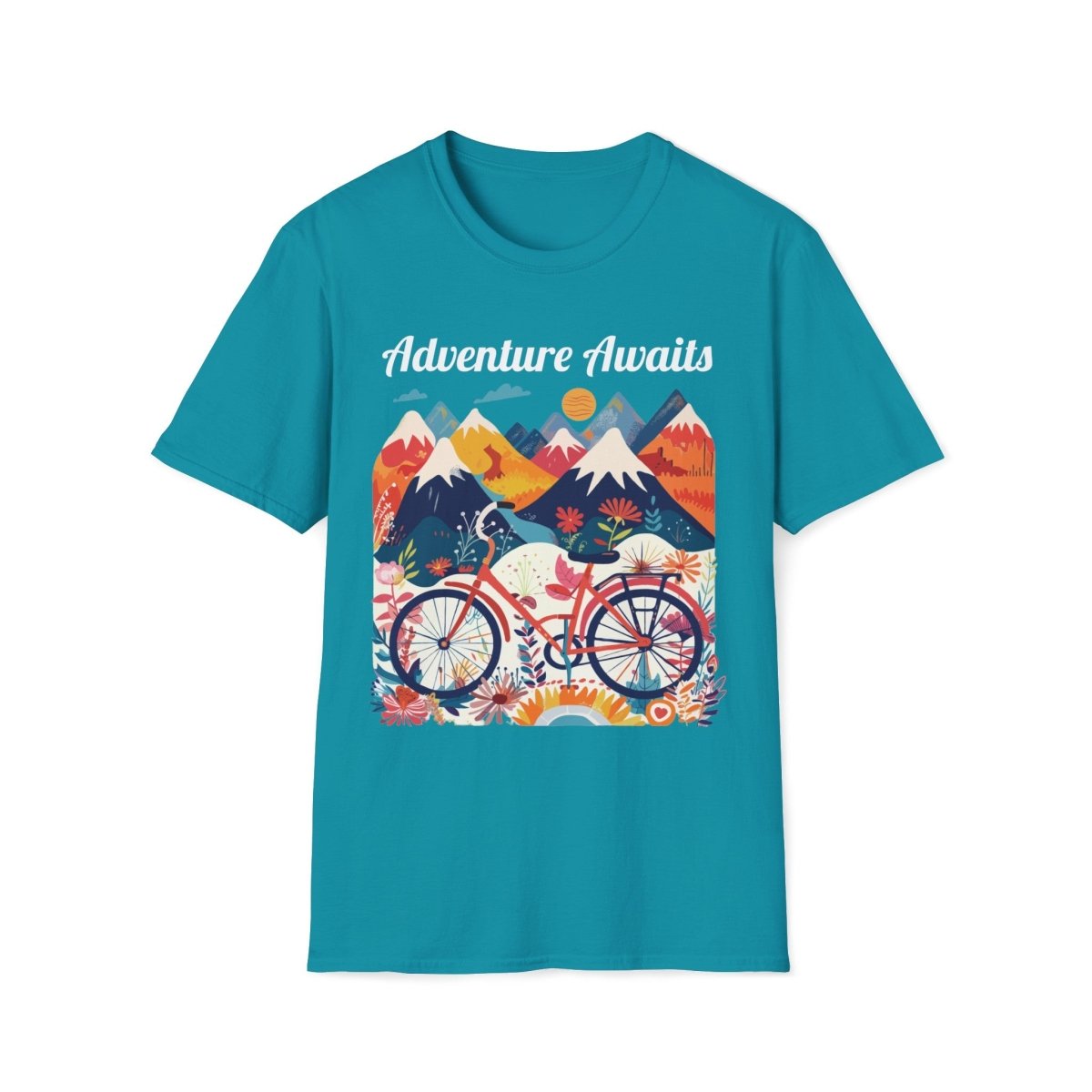 Adventure awaits - Unisex Softstyle T - Shirt - Joyed Dot Store