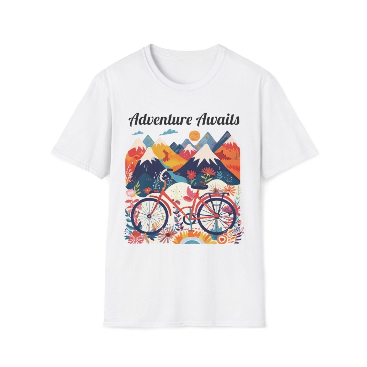 Adventure awaits - Unisex Softstyle T - Shirt - Joyed Dot Store