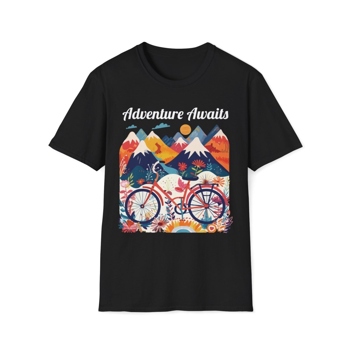 Adventure awaits - Unisex Softstyle T - Shirt - Joyed Dot Store