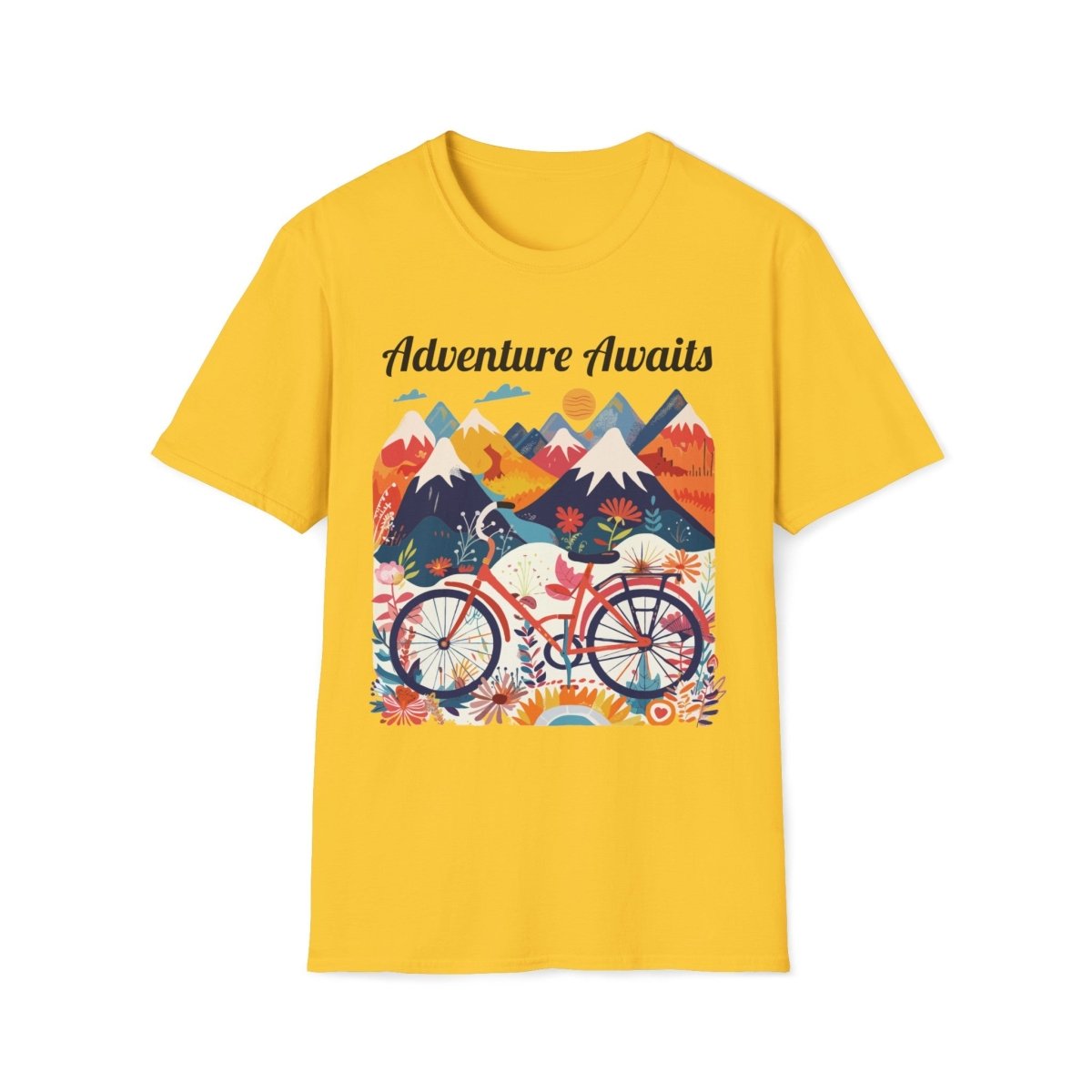 Adventure awaits - Unisex Softstyle T - Shirt - Joyed Dot Store