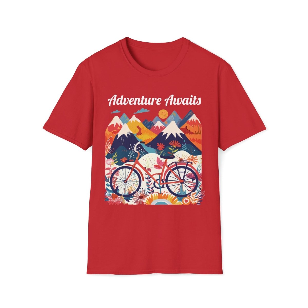 Adventure awaits - Unisex Softstyle T - Shirt - Joyed Dot Store