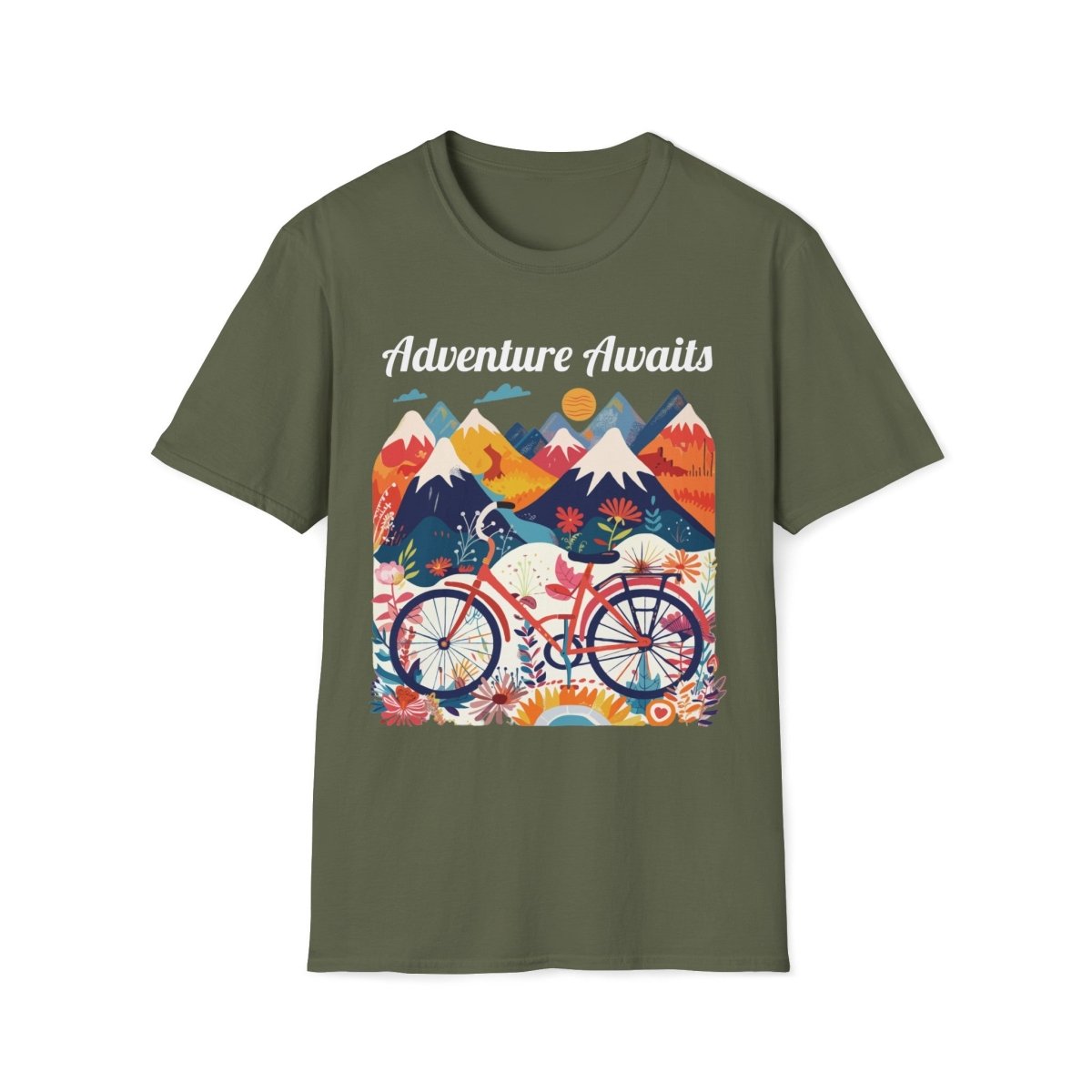 Adventure awaits - Unisex Softstyle T - Shirt - Joyed Dot Store