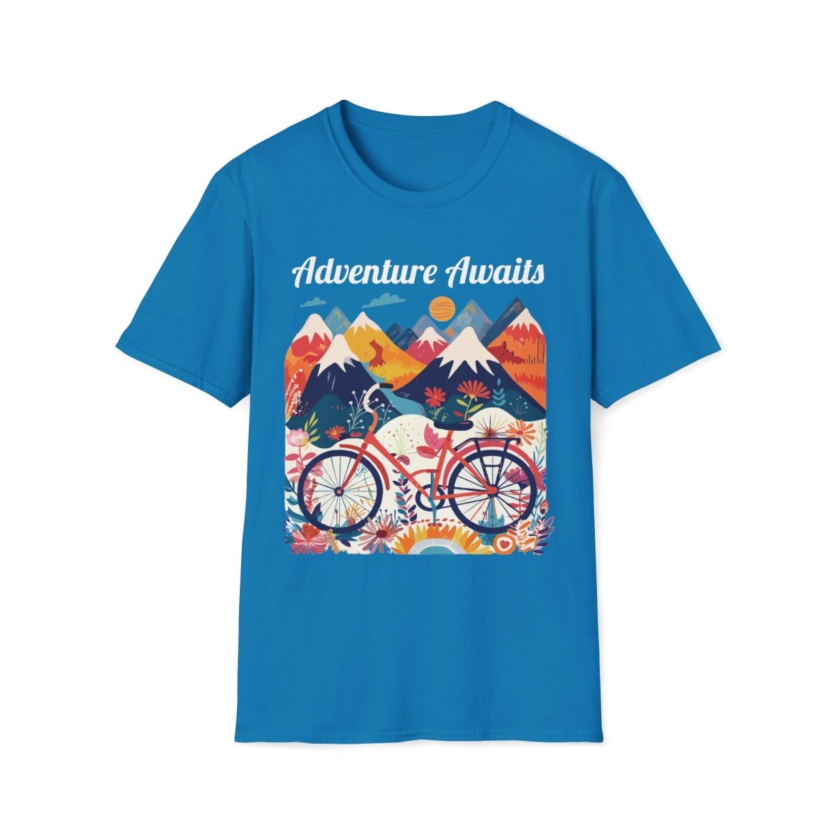 Adventure awaits - Unisex Softstyle T - Shirt - Joyed Dot Store