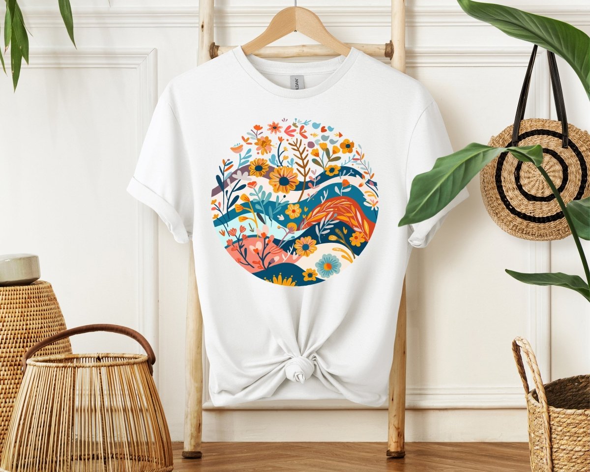 Garden Breeze - Unisex Softstyle T - Shirt - Joyed Dot Store