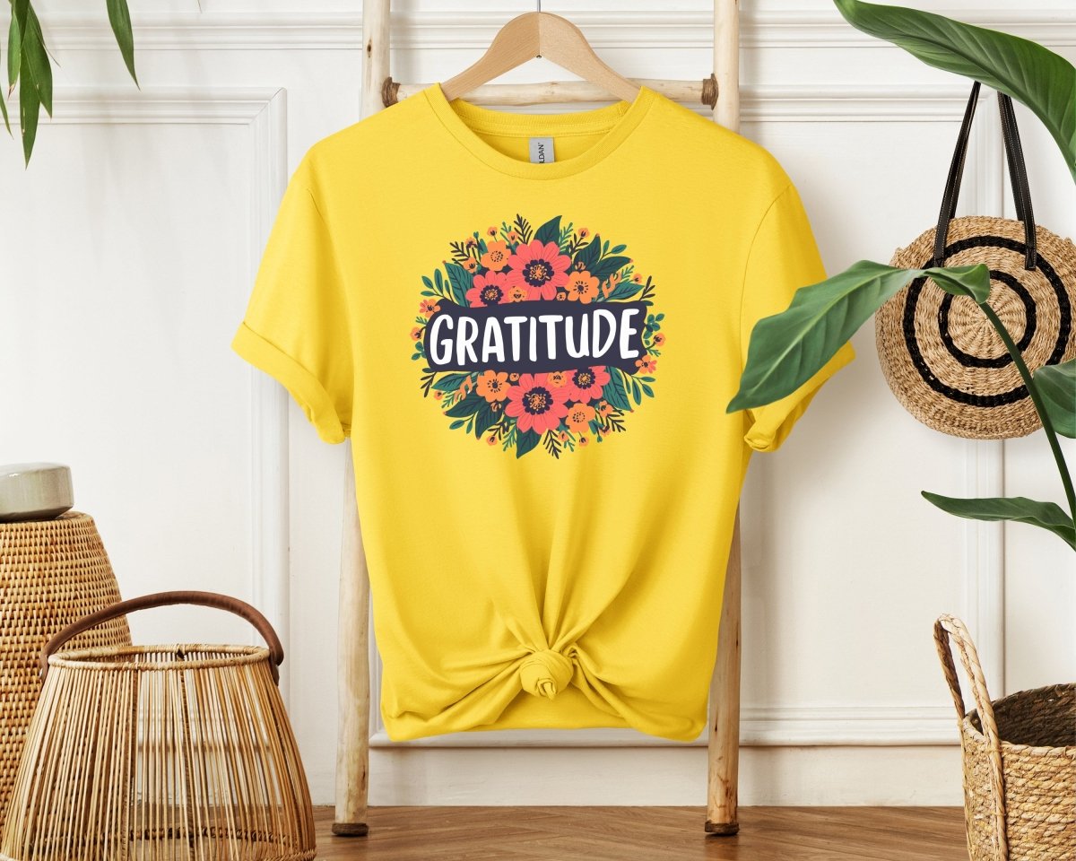 Gratitude - Unisex Softstyle T - Shirt - Joyed Dot Store
