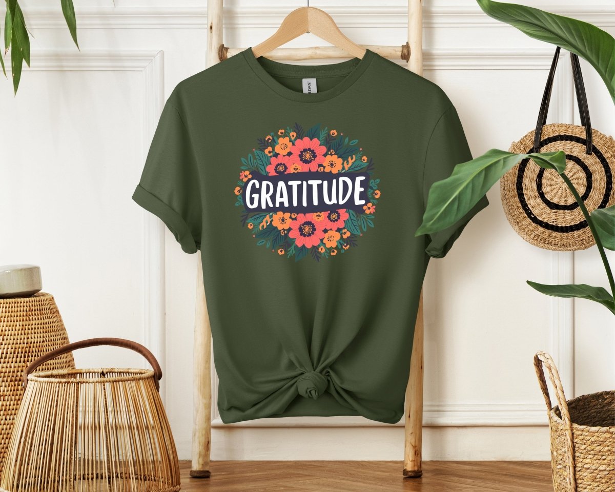 Gratitude - Unisex Softstyle T - Shirt - Joyed Dot Store