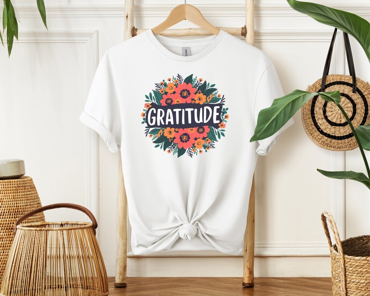 Gratitude - Unisex Softstyle T - Shirt - Joyed Dot Store