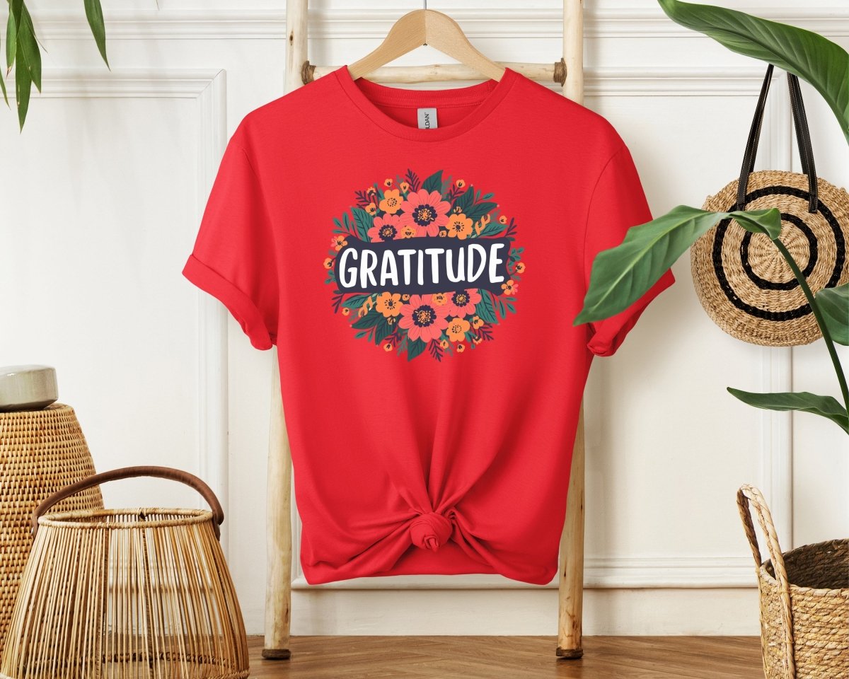 Gratitude - Unisex Softstyle T - Shirt - Joyed Dot Store
