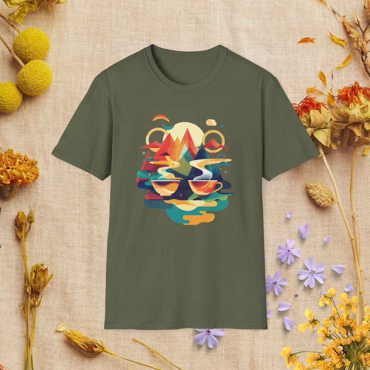 Mountain Brew - Unisex Softstyle T - Shirt - Joyed Dot Store