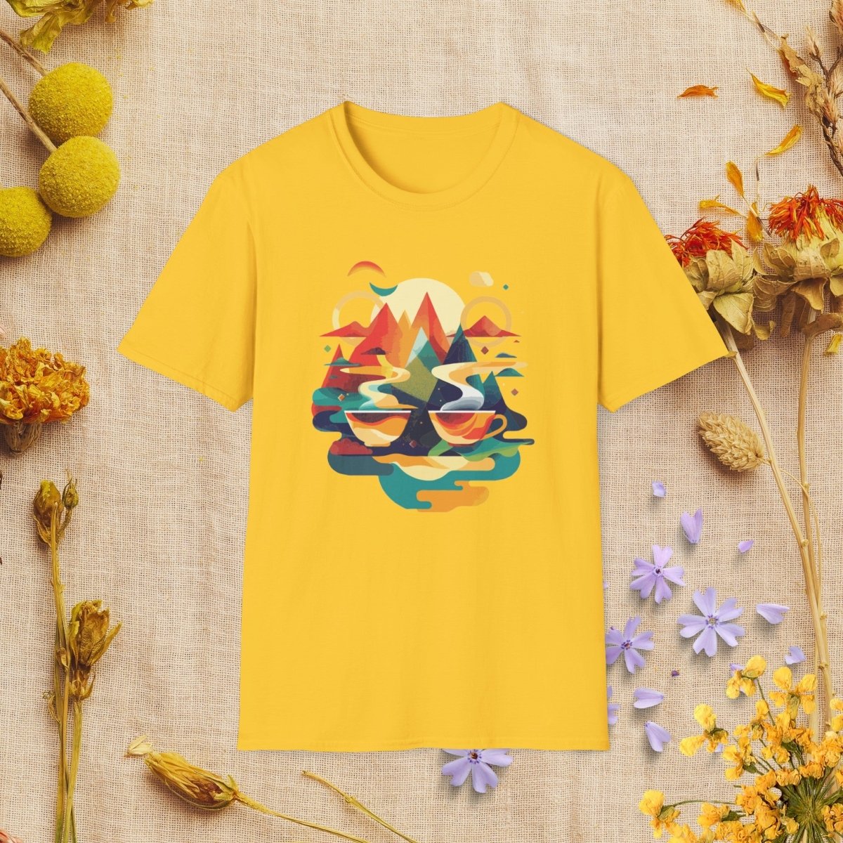 Mountain Brew - Unisex Softstyle T - Shirt - Joyed Dot Store