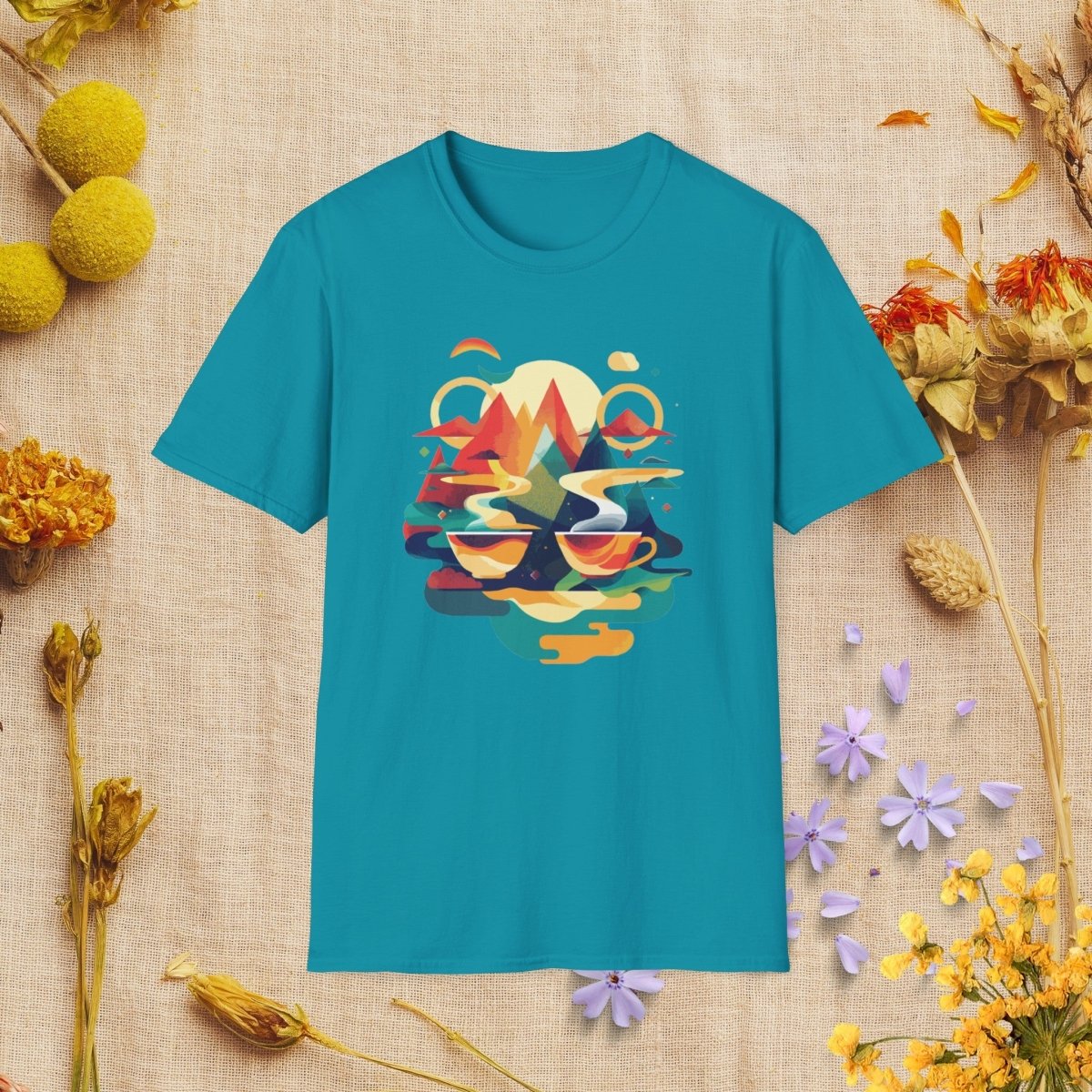 Mountain Brew - Unisex Softstyle T - Shirt - Joyed Dot Store