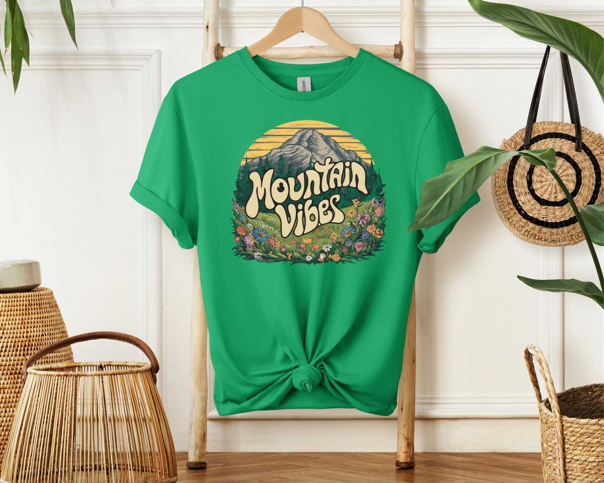 Mountain Vibes - Unisex Softstyle T - Shirt - Joyed Dot Store