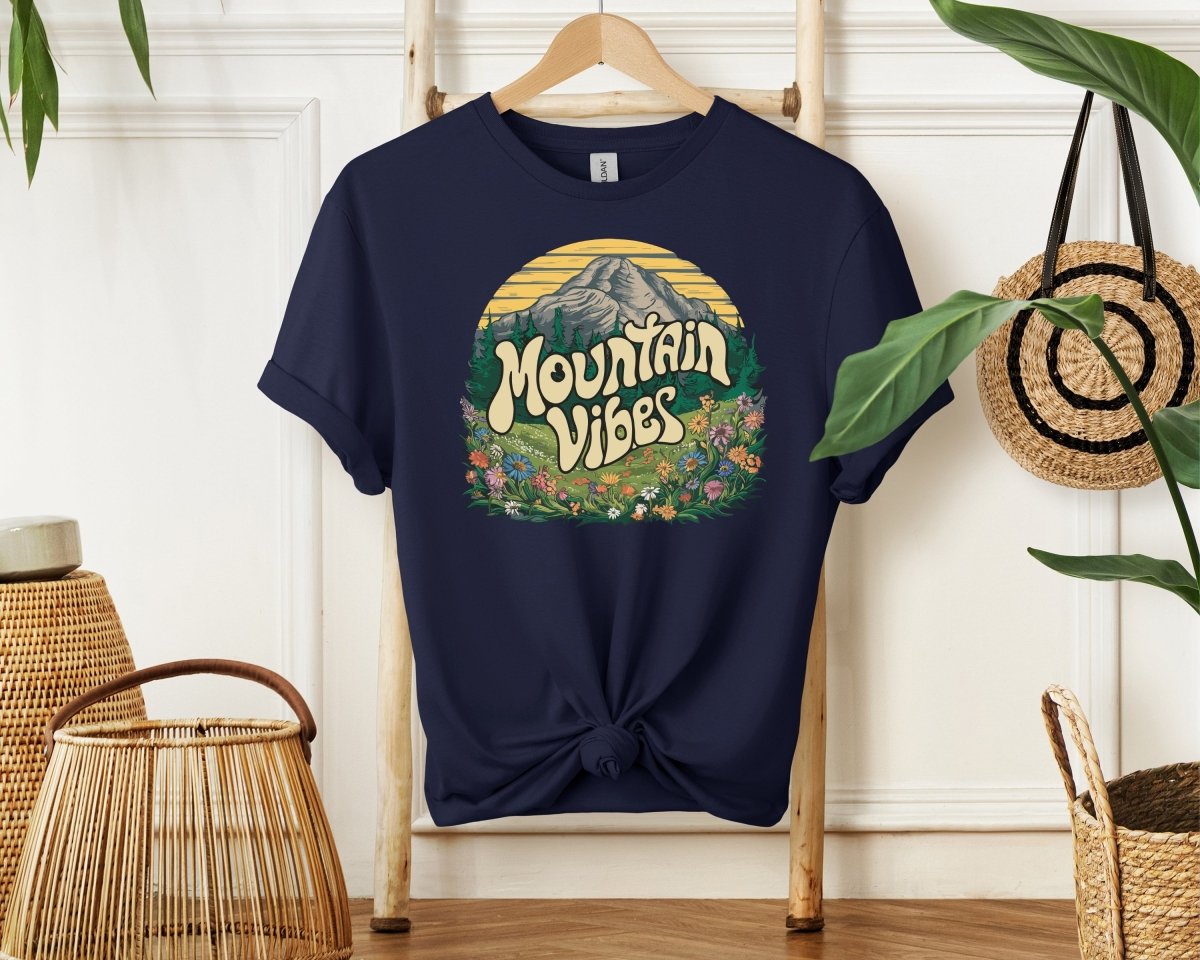 Mountain Vibes - Unisex Softstyle T - Shirt - Joyed Dot Store