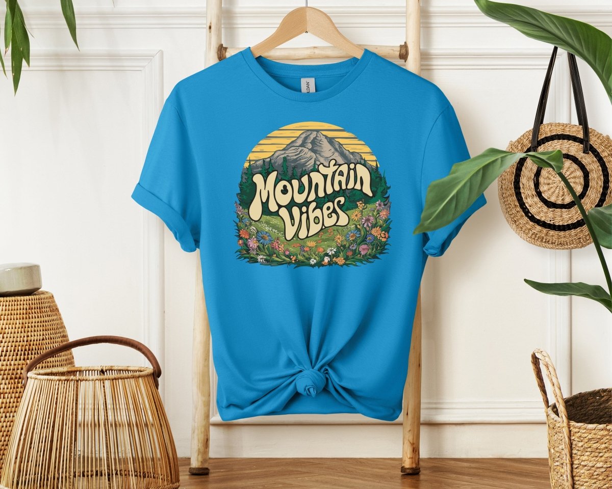 Mountain Vibes - Unisex Softstyle T - Shirt - Joyed Dot Store