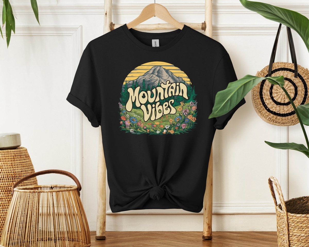 Mountain Vibes - Unisex Softstyle T - Shirt - Joyed Dot Store