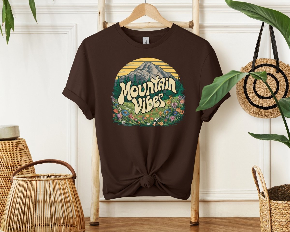 Mountain Vibes - Unisex Softstyle T - Shirt - Joyed Dot Store
