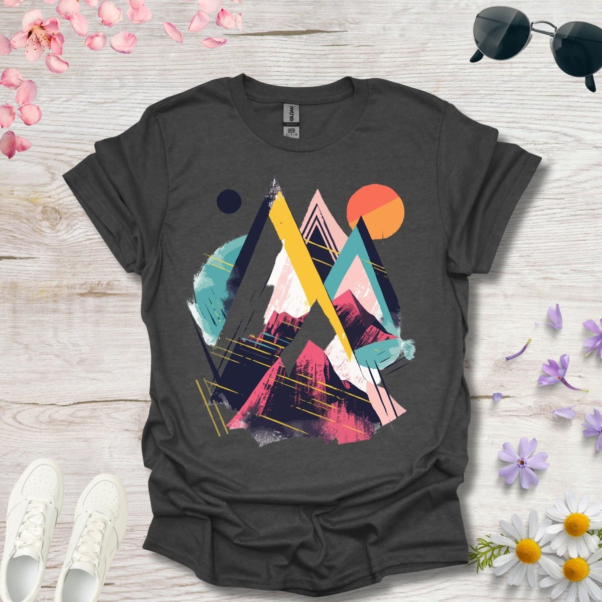 Neon Summit - Unisex Softstyle T - Shirt - Joyed Dot Store