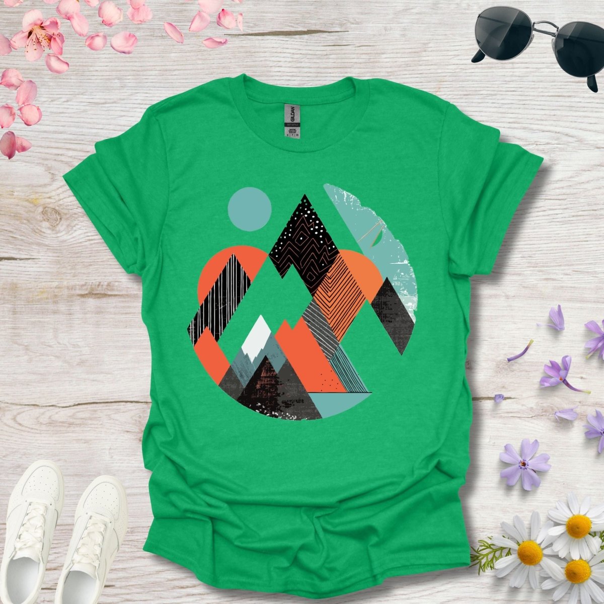 Patterned Heights - Unisex Softstyle T - Shirt - Joyed Dot Store