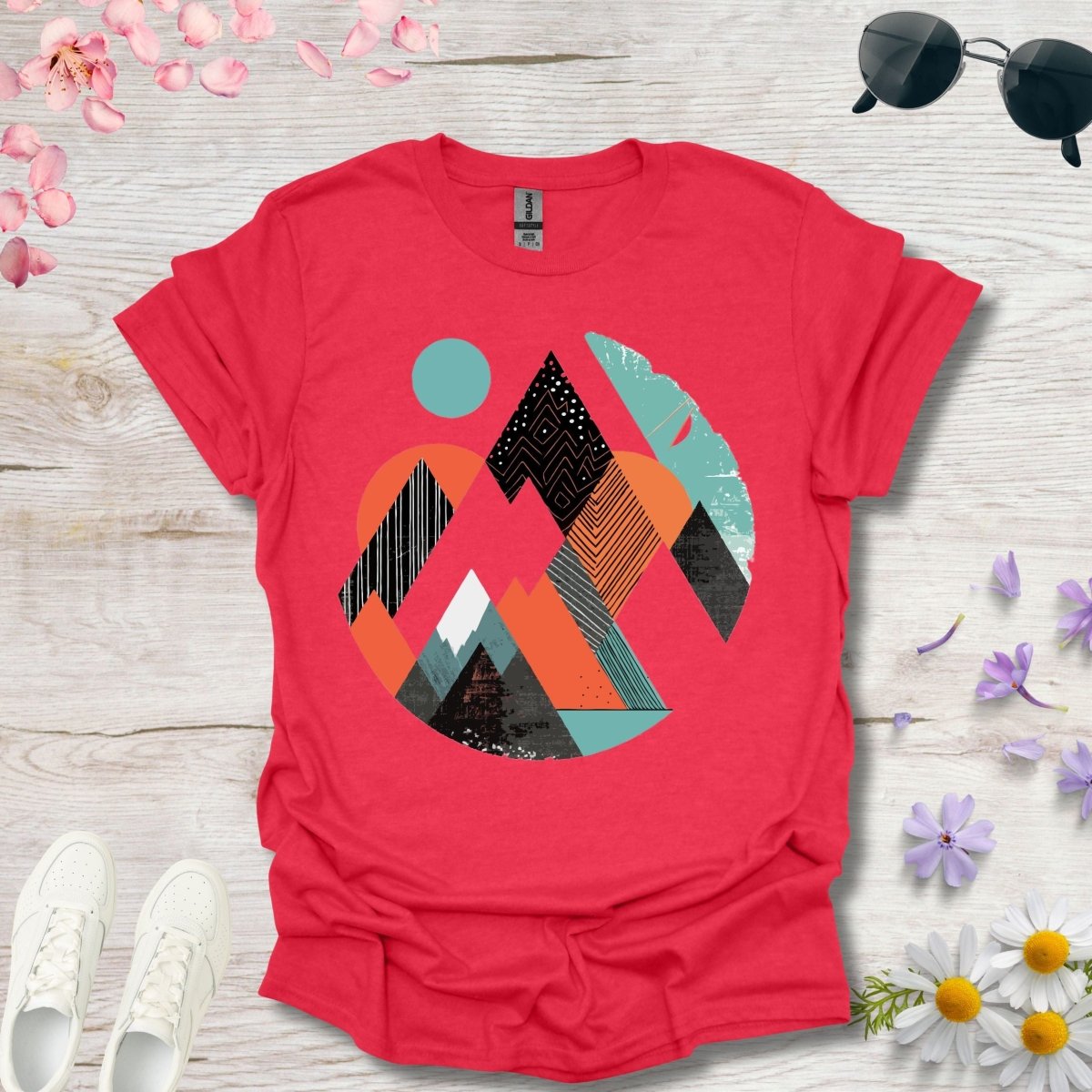 Patterned Heights - Unisex Softstyle T - Shirt - Joyed Dot Store