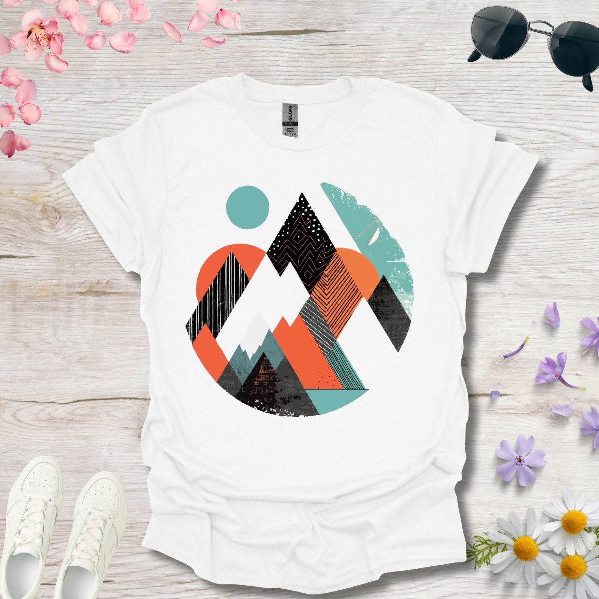 Patterned Heights - Unisex Softstyle T - Shirt - Joyed Dot Store