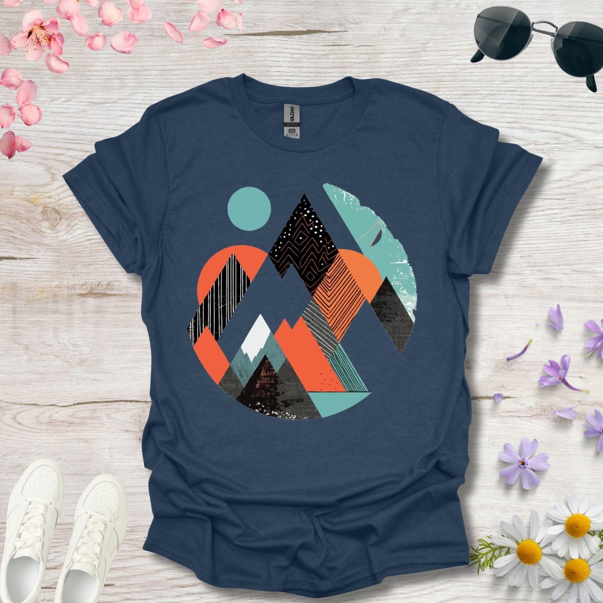 Patterned Heights - Unisex Softstyle T - Shirt - Joyed Dot Store