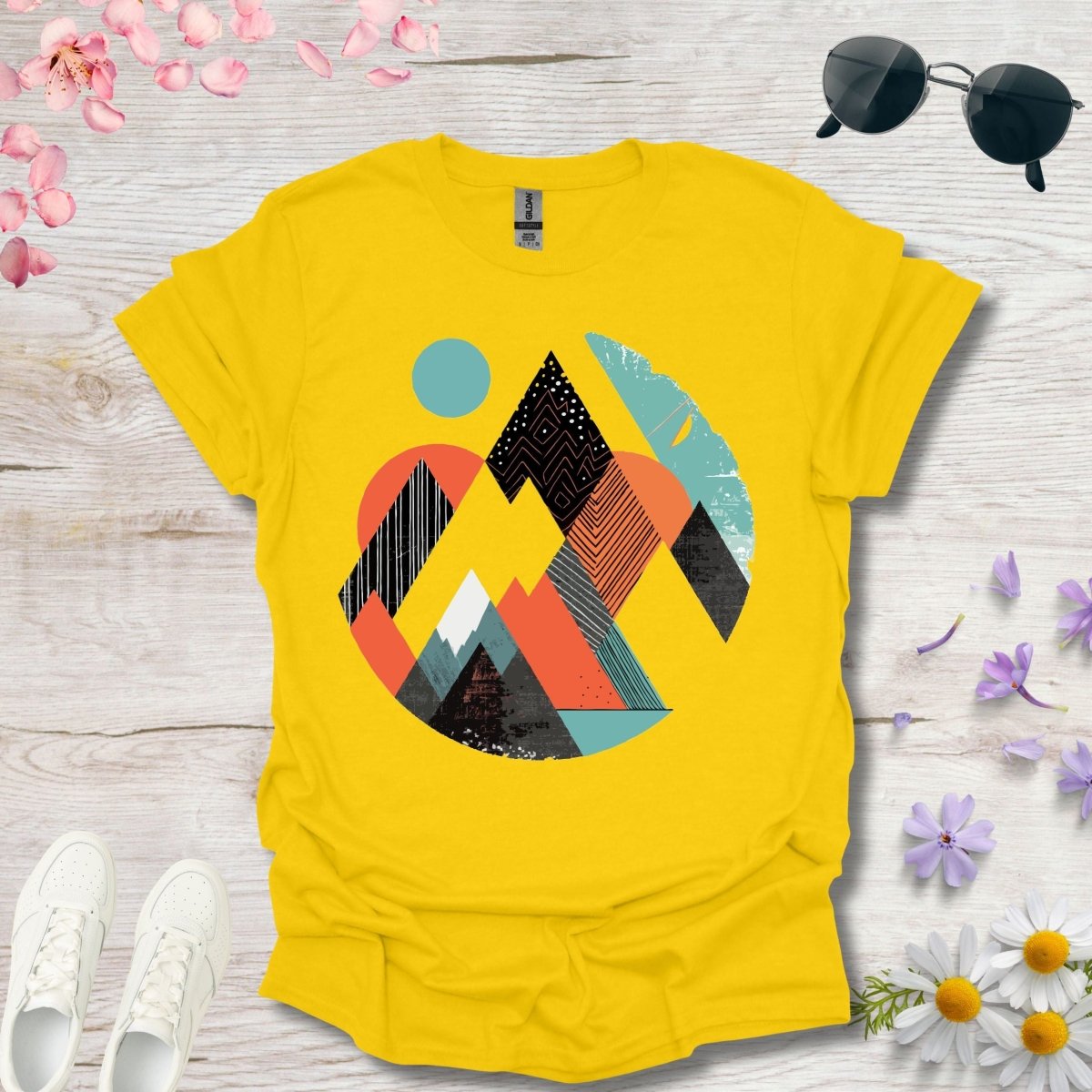 Patterned Heights - Unisex Softstyle T - Shirt - Joyed Dot Store