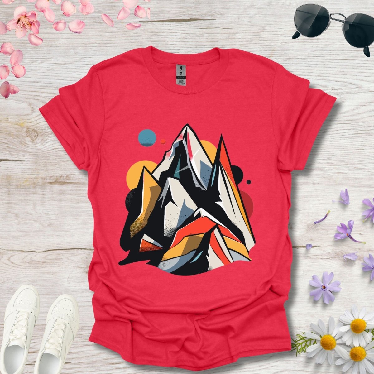 Peak Pop Art - Unisex Softstyle T - Shirt - Joyed Dot Store
