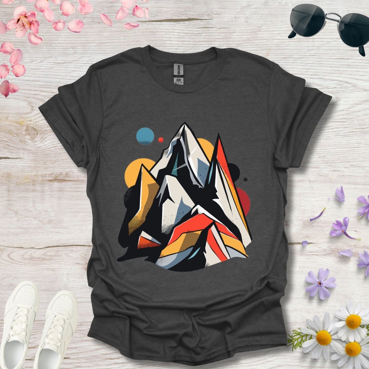 Peak Pop Art - Unisex Softstyle T - Shirt - Joyed Dot Store
