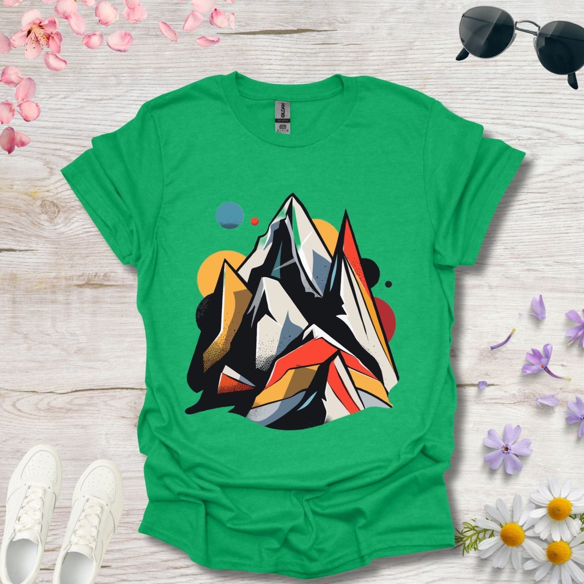 Peak Pop Art - Unisex Softstyle T - Shirt - Joyed Dot Store