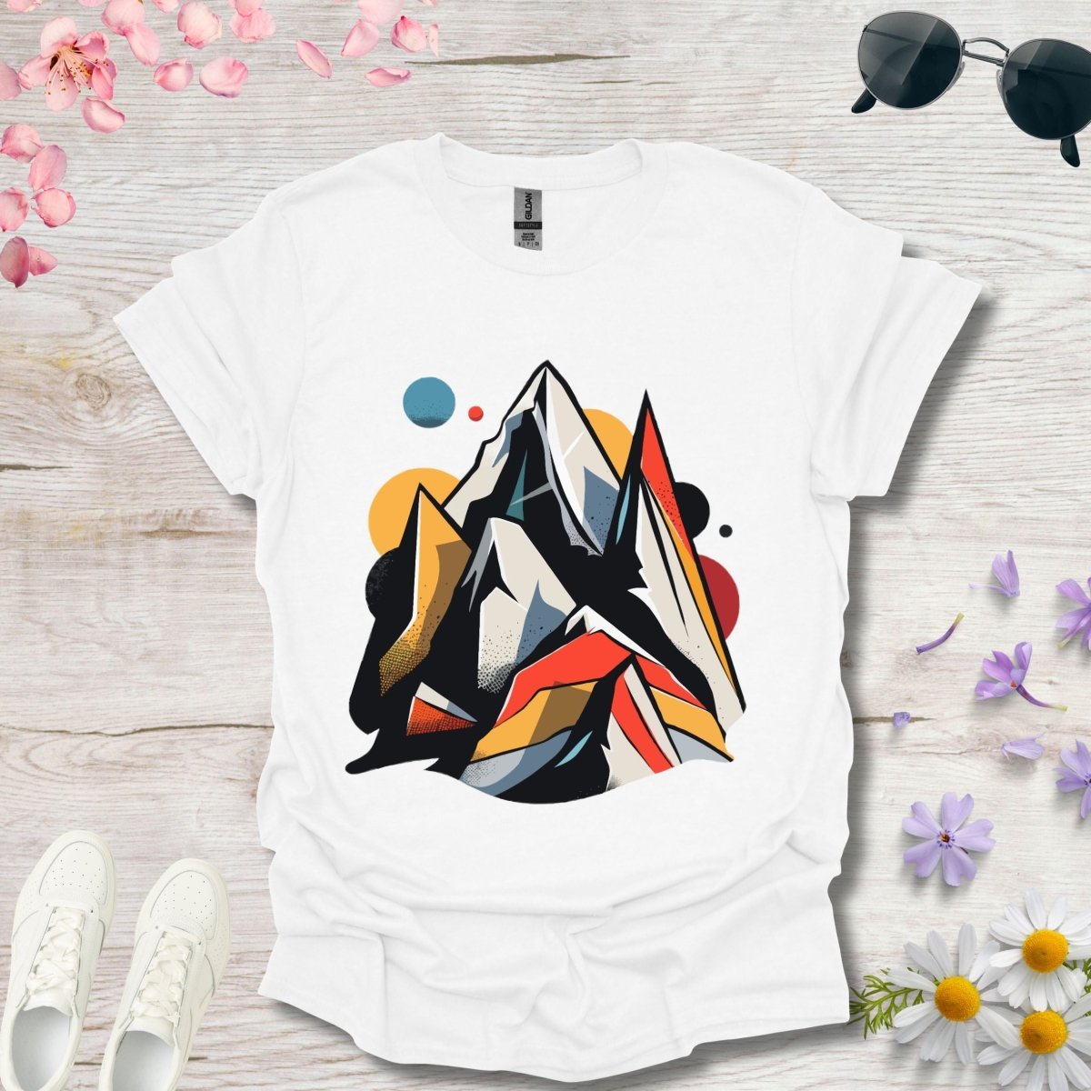 Peak Pop Art - Unisex Softstyle T - Shirt - Joyed Dot Store