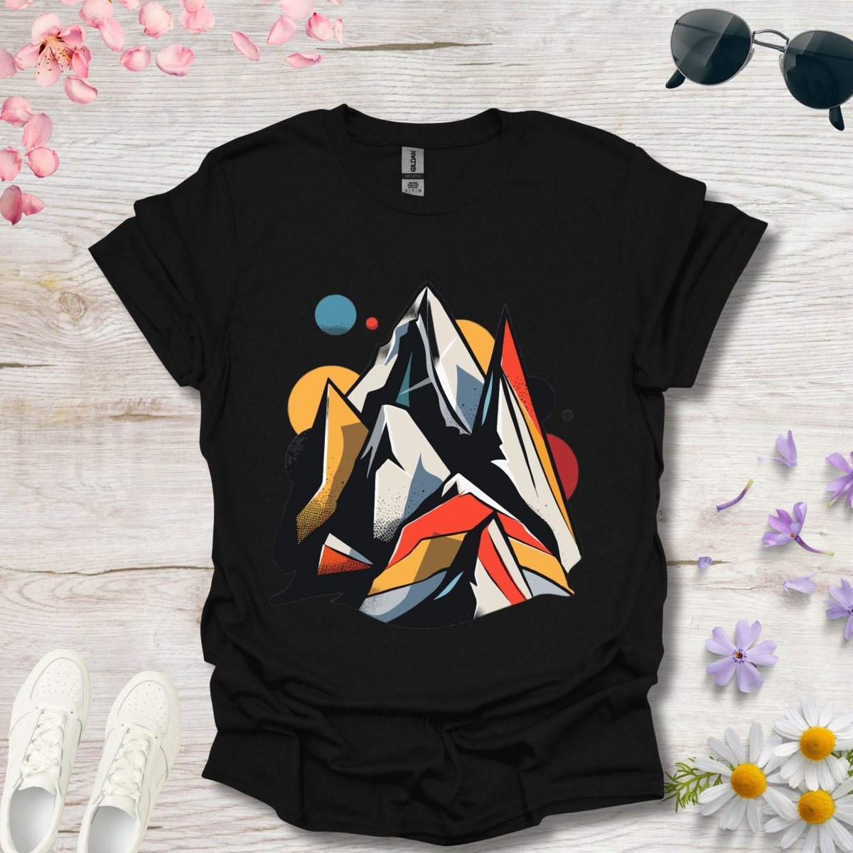 Peak Pop Art - Unisex Softstyle T - Shirt - Joyed Dot Store