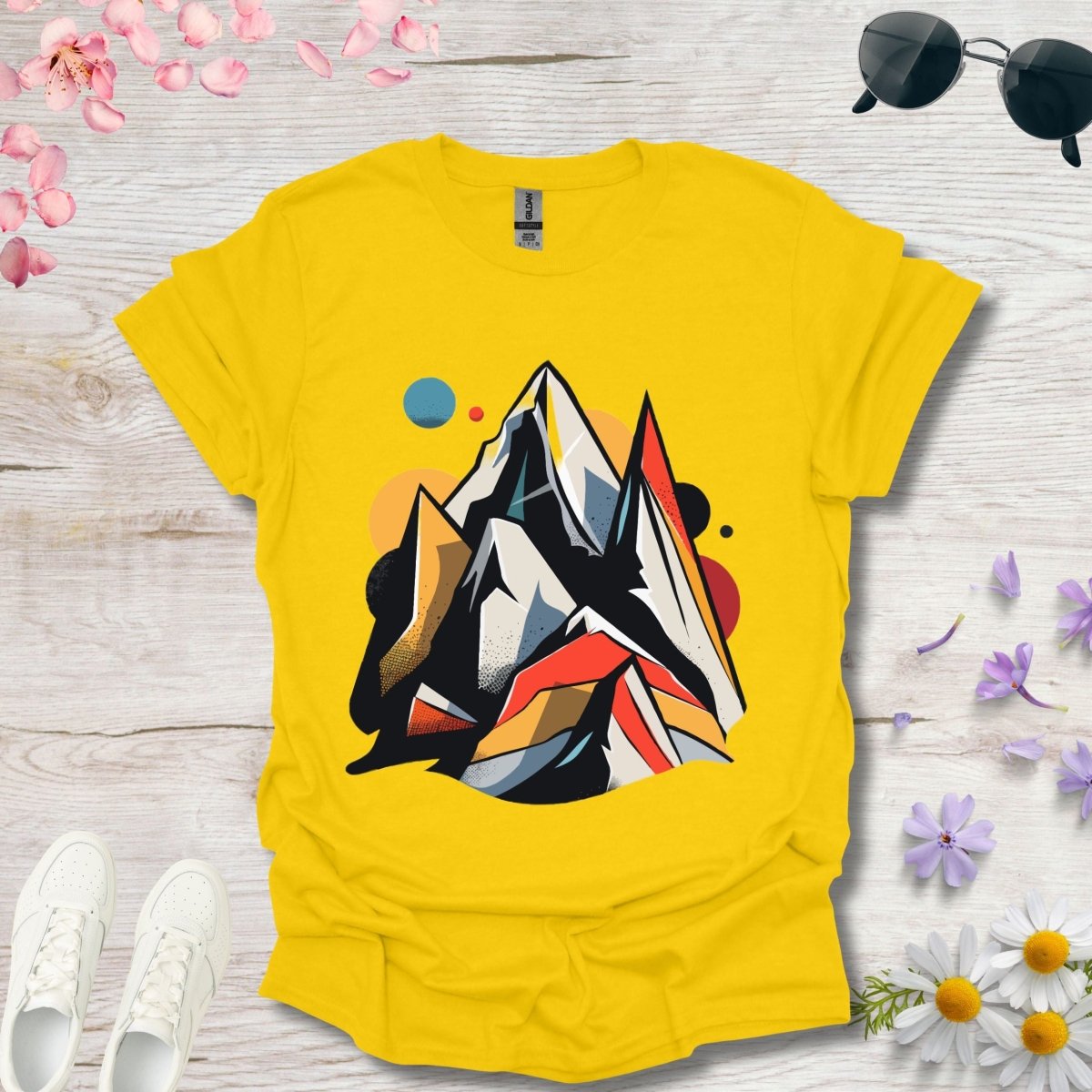 Peak Pop Art - Unisex Softstyle T - Shirt - Joyed Dot Store