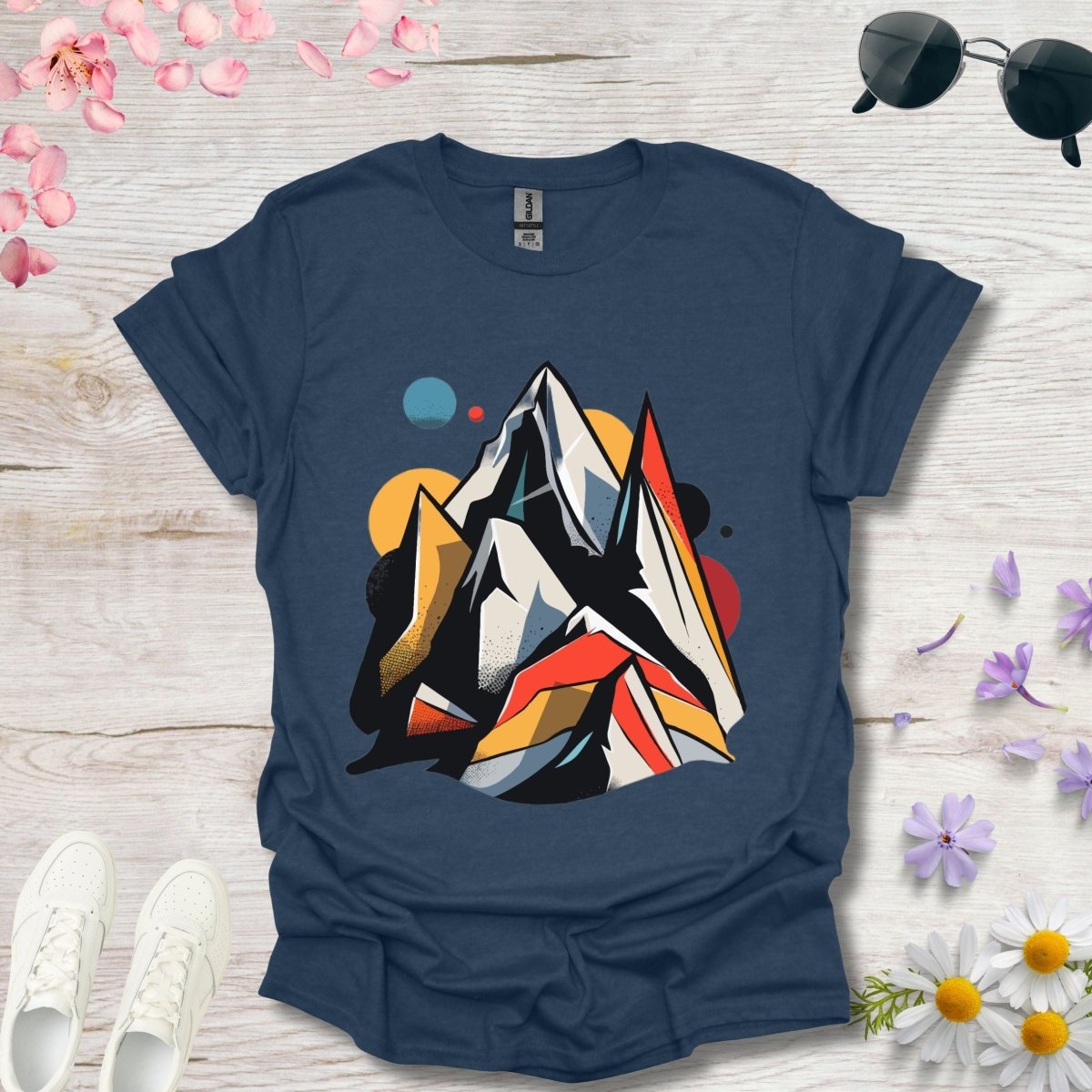 Peak Pop Art - Unisex Softstyle T - Shirt - Joyed Dot Store