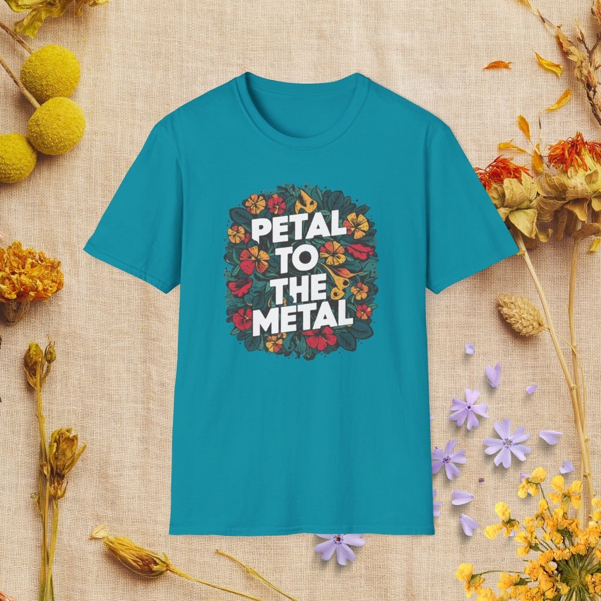 Petal to the Metal - Unisex Softstyle T - Shirt - Joyed Dot Store