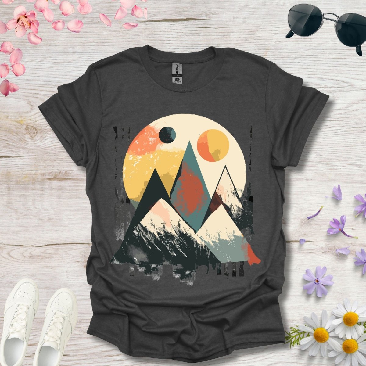 Solar Summits - Unisex Softstyle T - Shirt - Joyed Dot Store