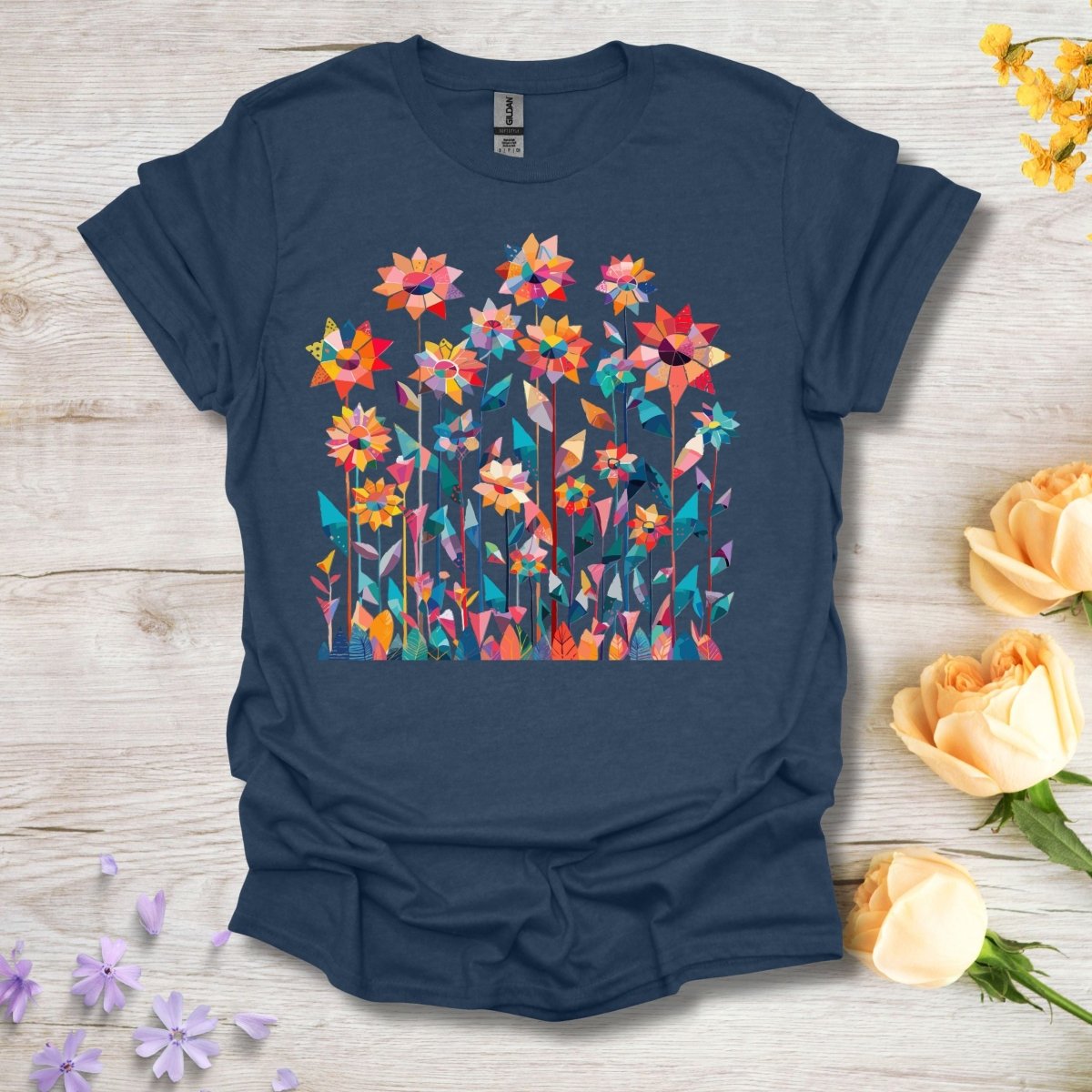 Spinner Flower - Unisex Softstyle T - Shirt - Joyed Dot Store