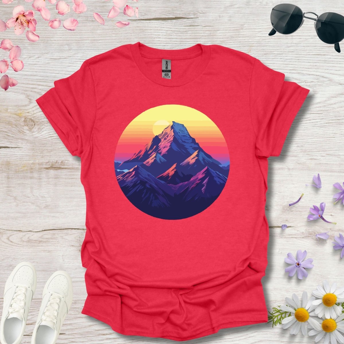 Sunset Summit - Unisex Softstyle T - Shirt - Joyed Dot Store
