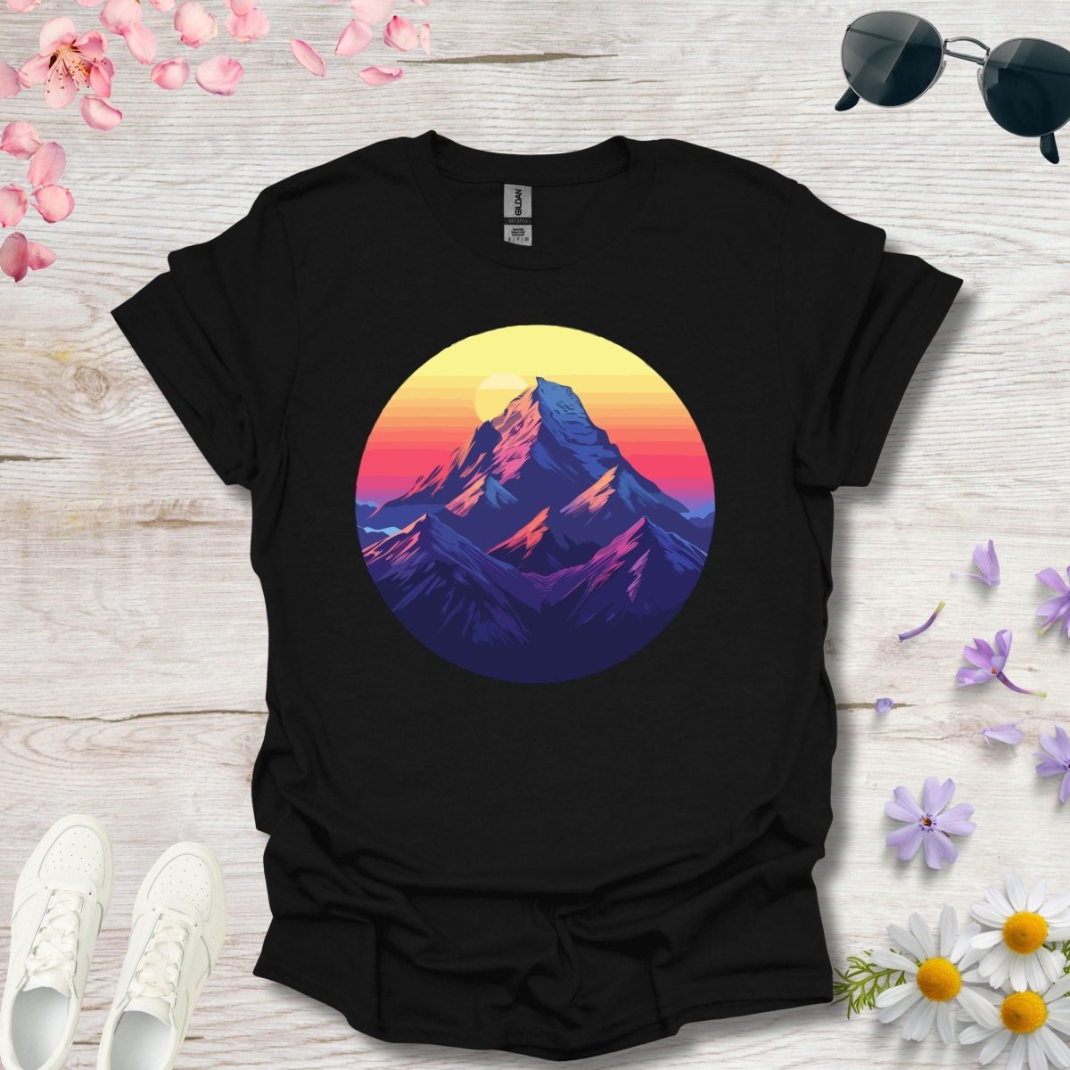 Sunset Summit - Unisex Softstyle T - Shirt - Joyed Dot Store