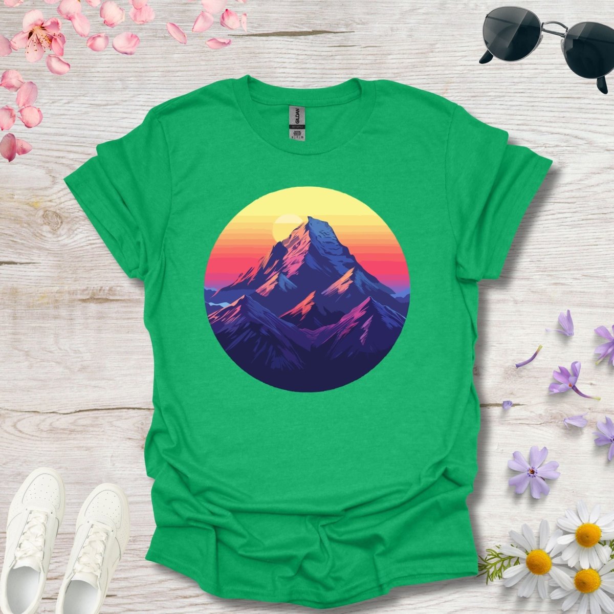 Sunset Summit - Unisex Softstyle T - Shirt - Joyed Dot Store