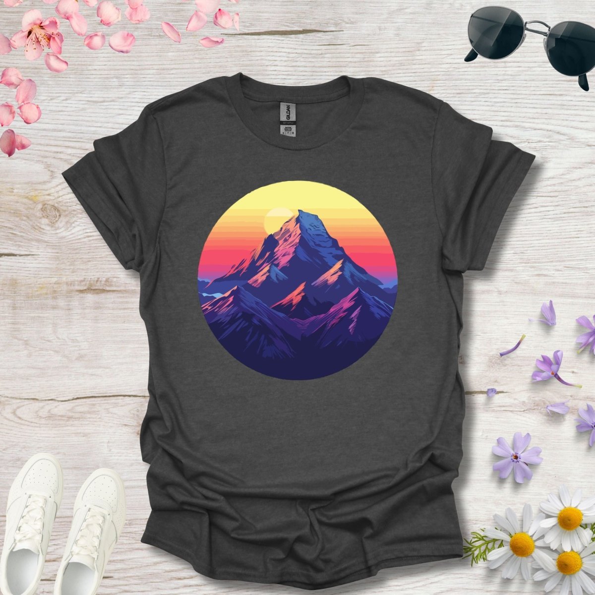 Sunset Summit - Unisex Softstyle T - Shirt - Joyed Dot Store