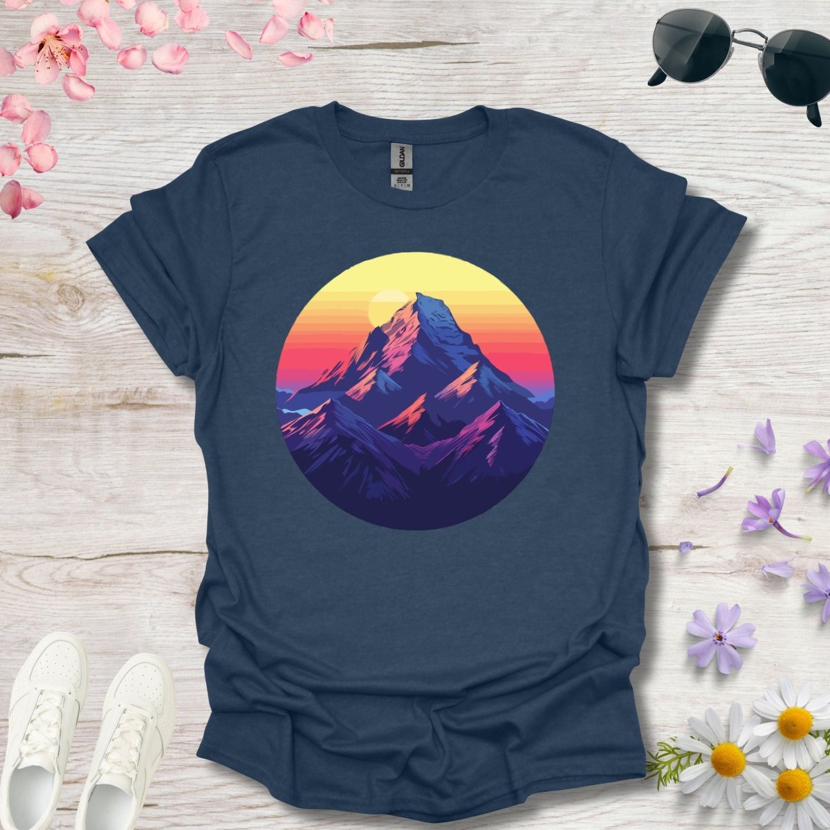 Sunset Summit - Unisex Softstyle T - Shirt - Joyed Dot Store