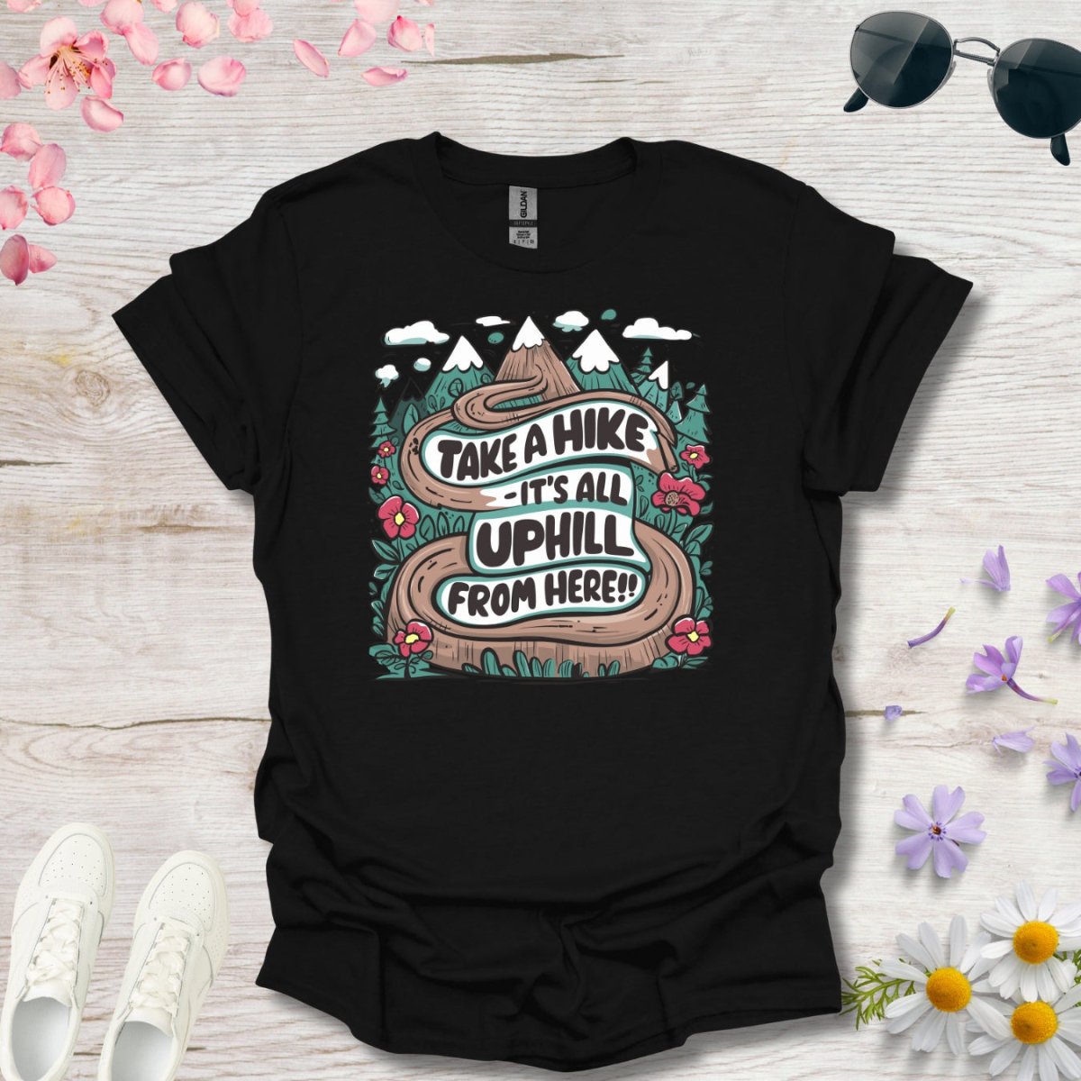 Take a Hike - Unisex Softstyle T - Shirt - Joyed Dot Store