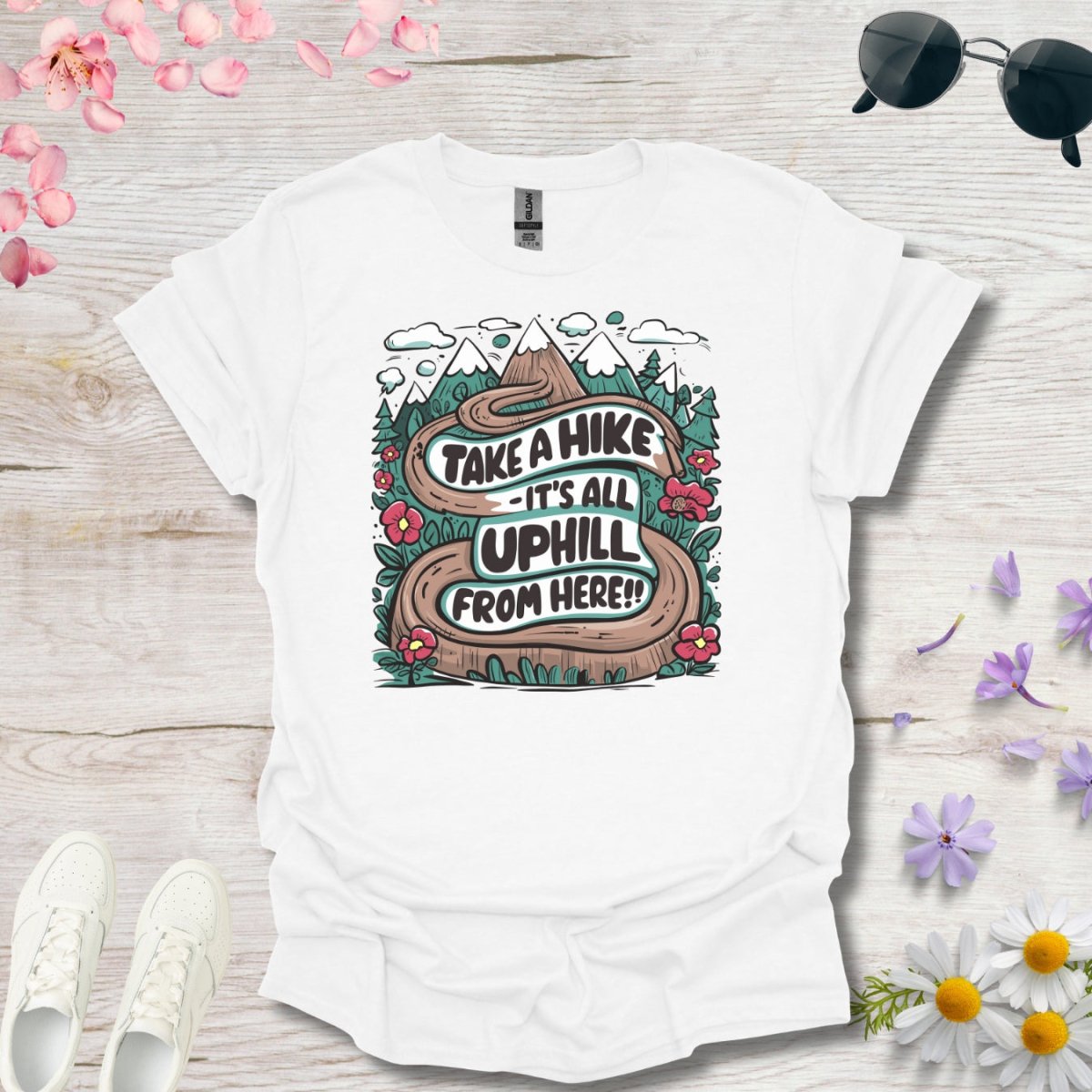 Take a Hike - Unisex Softstyle T - Shirt - Joyed Dot Store
