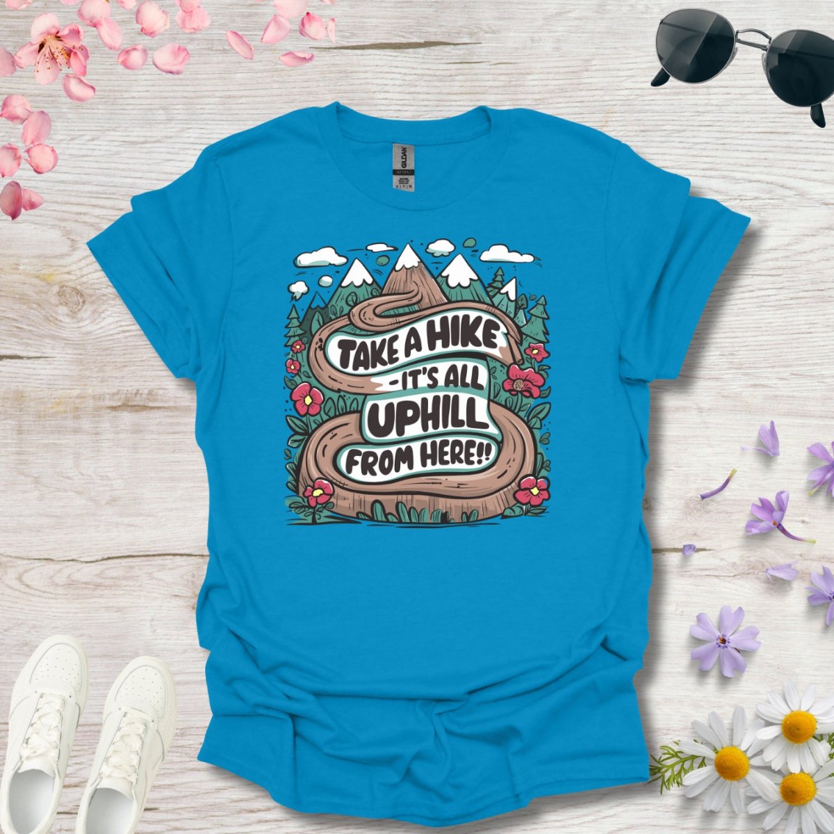 Take a Hike - Unisex Softstyle T - Shirt - Joyed Dot Store