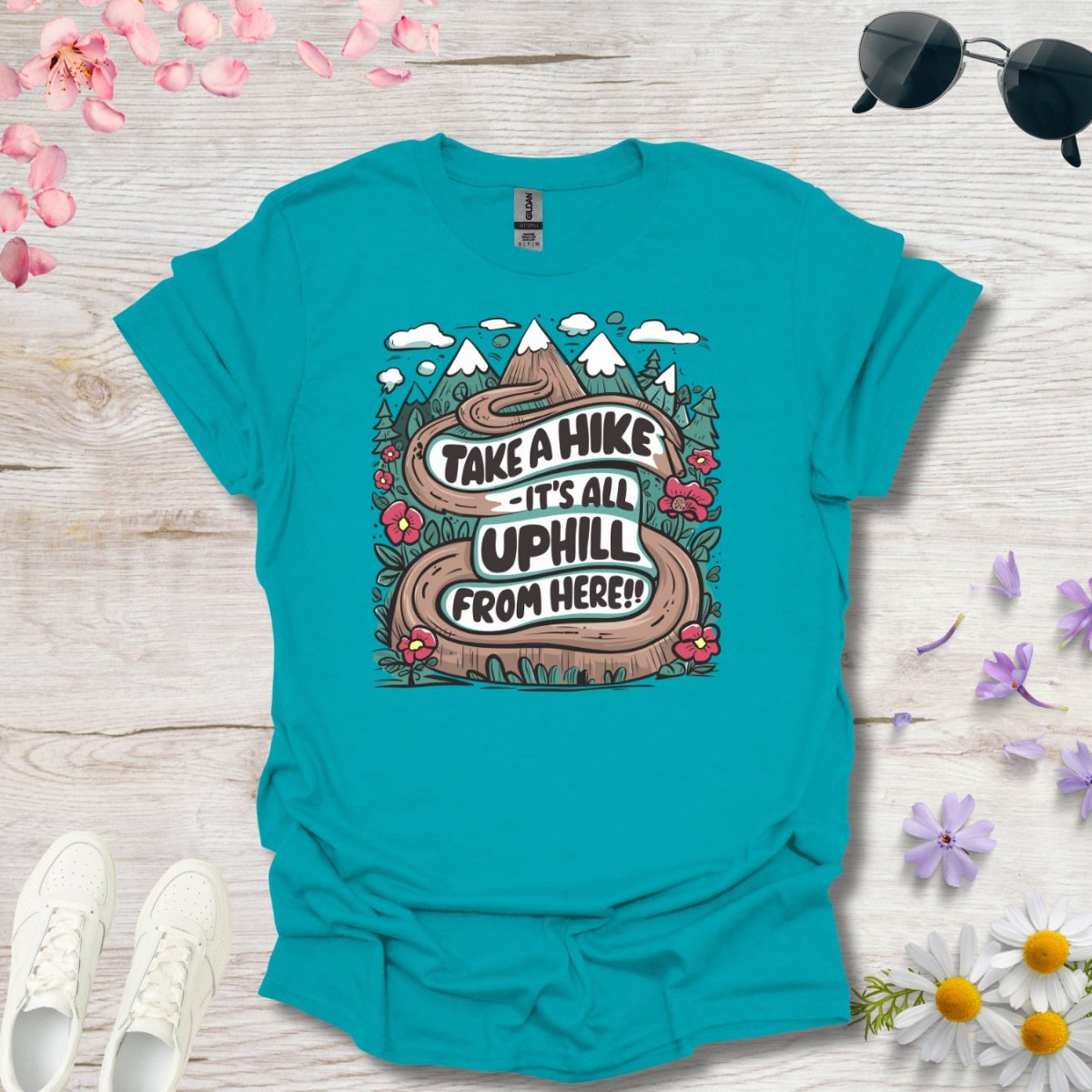 Take a Hike - Unisex Softstyle T - Shirt - Joyed Dot Store