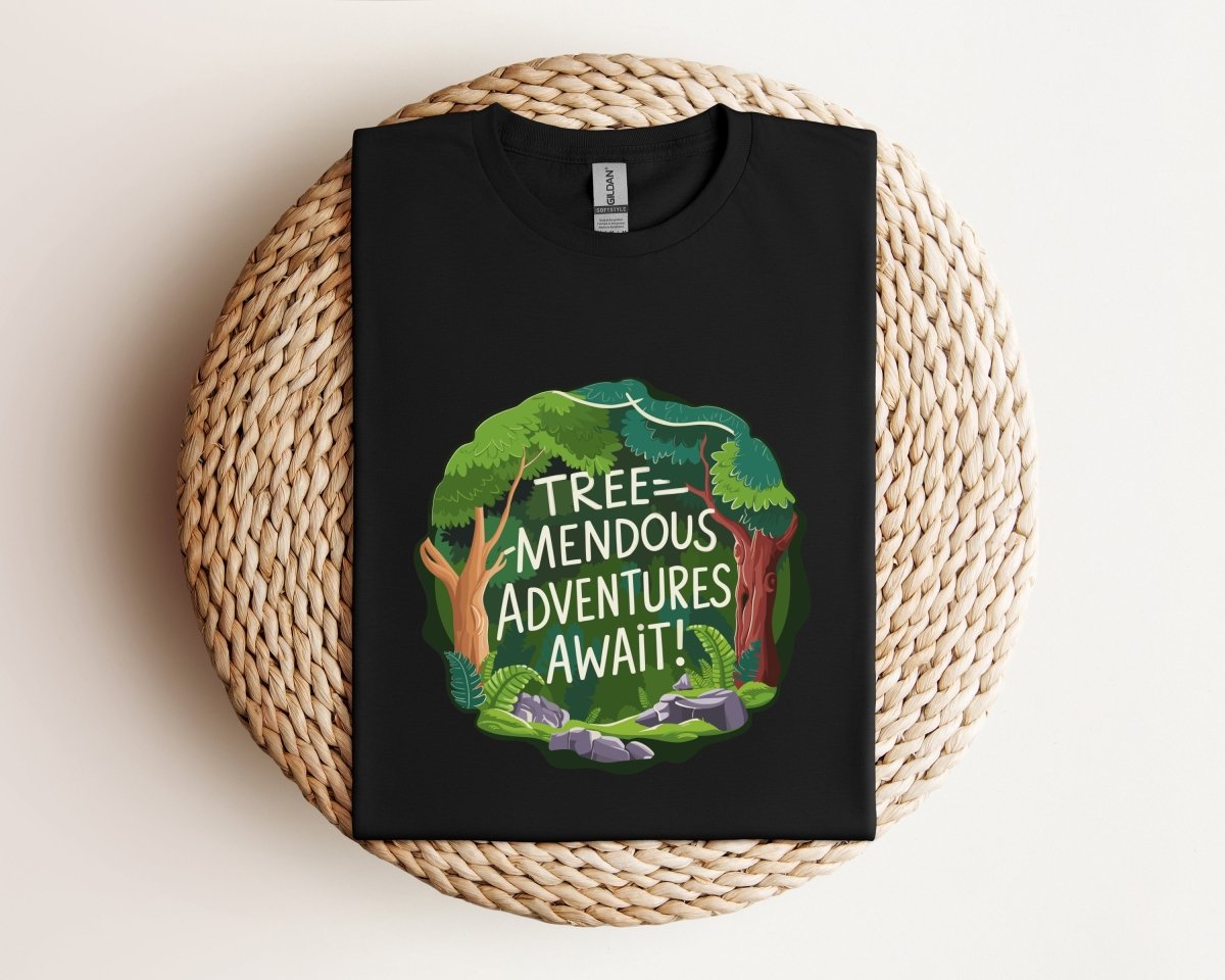Treemendous Adventures Await - Unisex Softstyle T - Shirt - Joyed Dot Store