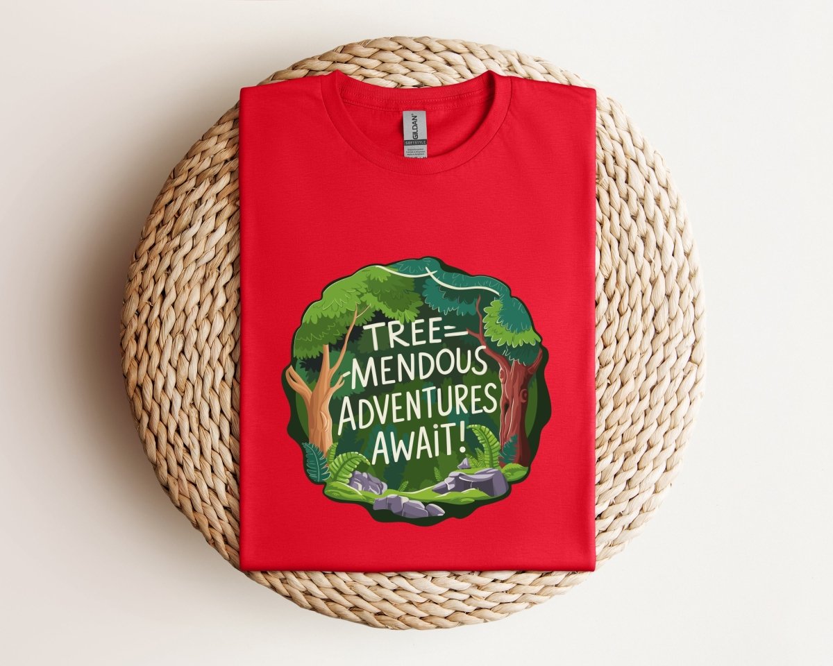 Treemendous Adventures Await - Unisex Softstyle T - Shirt - Joyed Dot Store