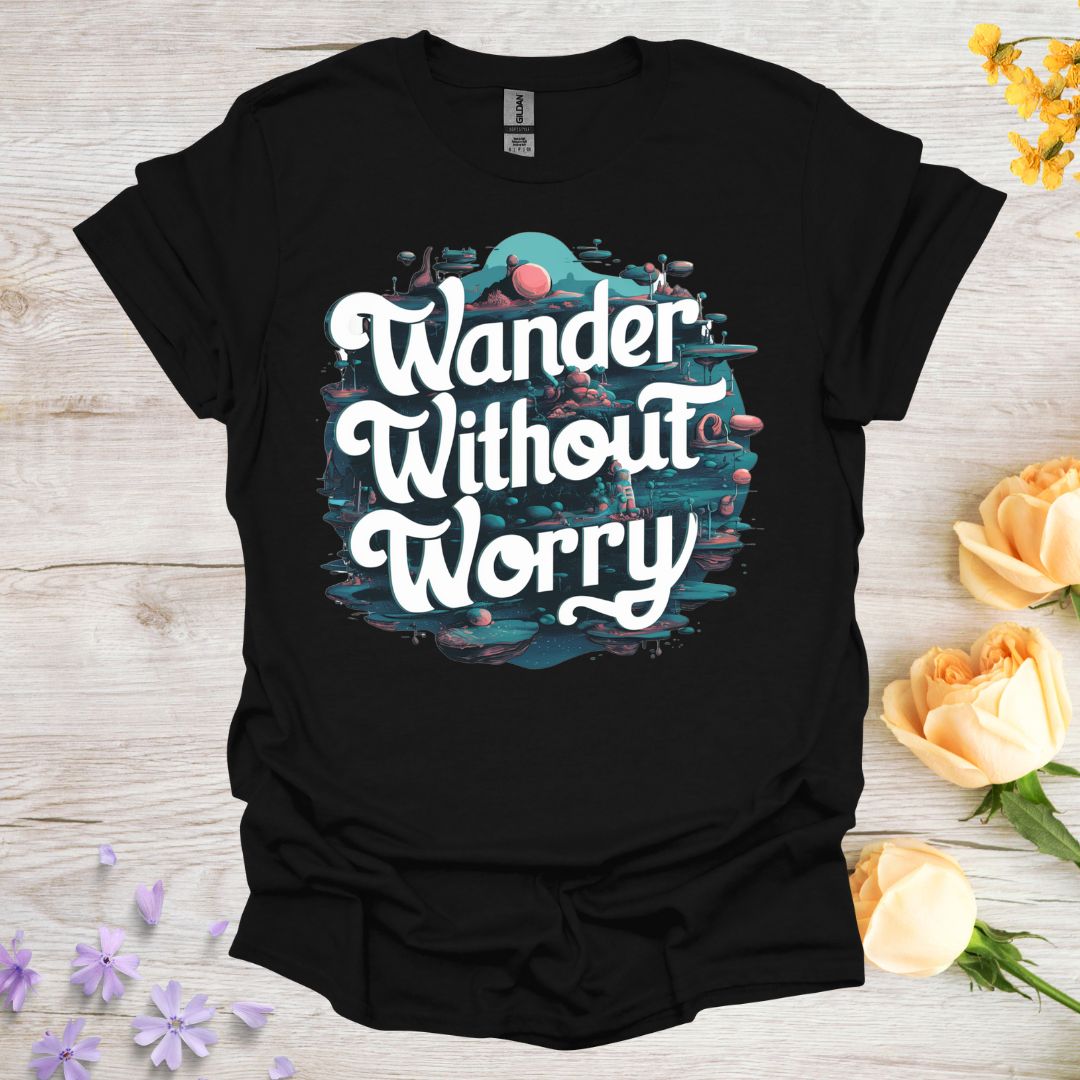 Wander Without Worry - Unisex Softstyle T - Shirt - Joyed Dot Store