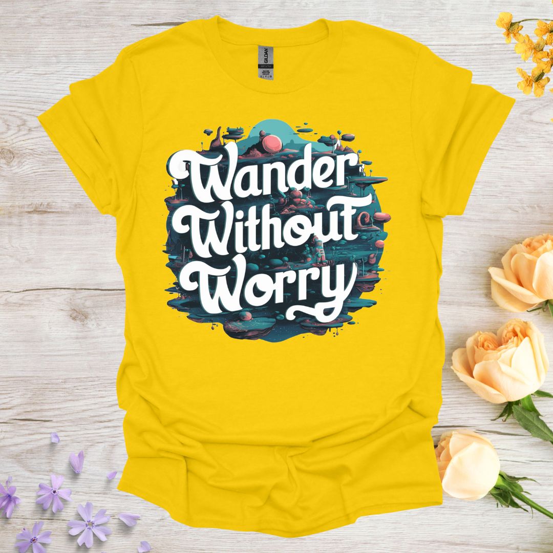 Wander Without Worry - Unisex Softstyle T - Shirt - Joyed Dot Store