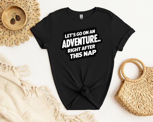 Let's go on an adventure - Unisex Softstyle T-Shirt